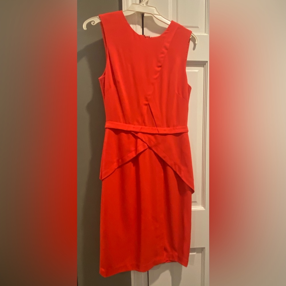 BCBG Maxazria dress size 0 Color Red/coral